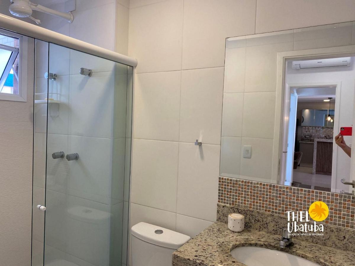 Thel Ubatuba - Apto 28/B, Santorini - Praia Grande 乌巴图巴 外观 照片