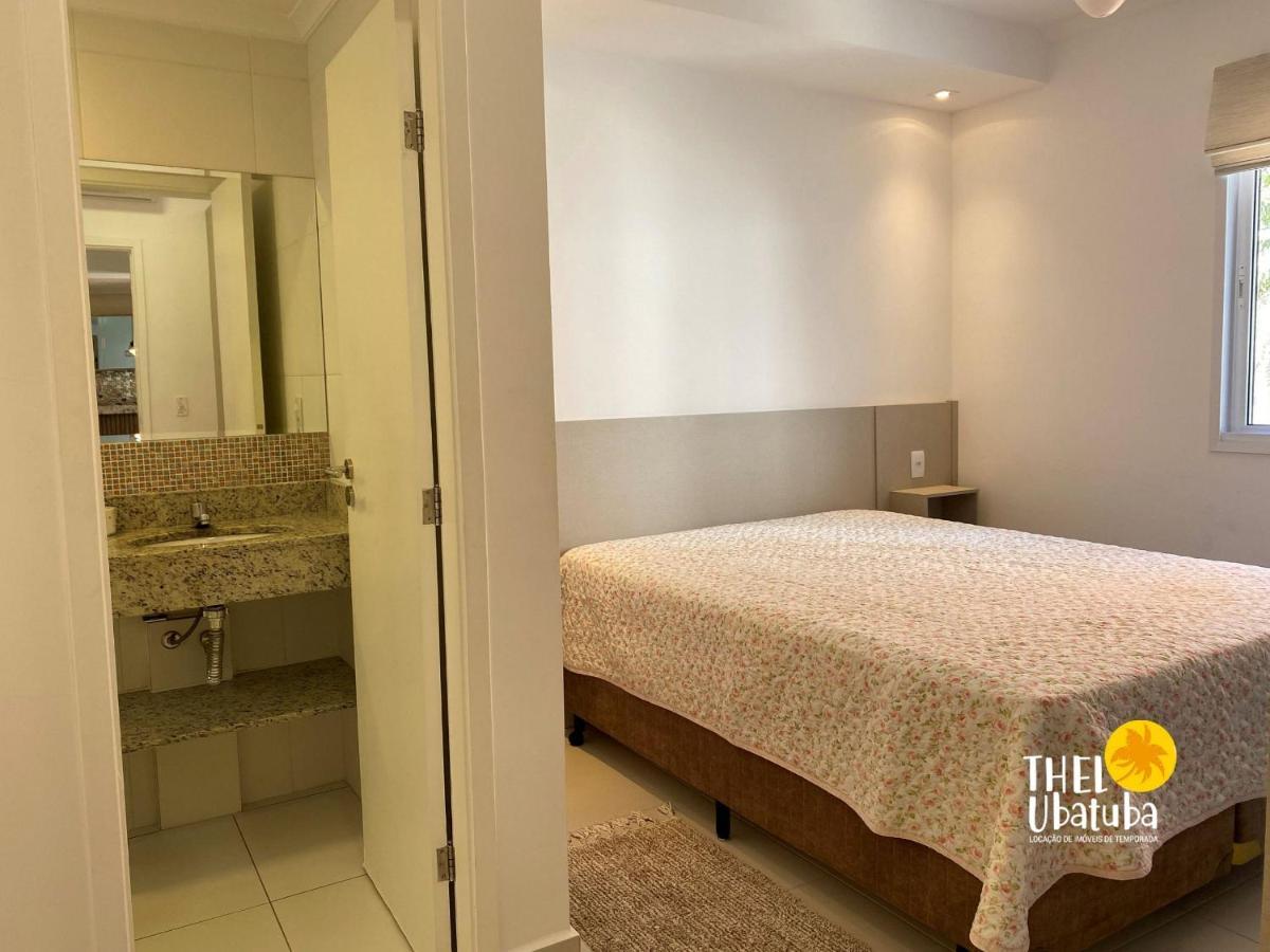 Thel Ubatuba - Apto 28/B, Santorini - Praia Grande 乌巴图巴 外观 照片