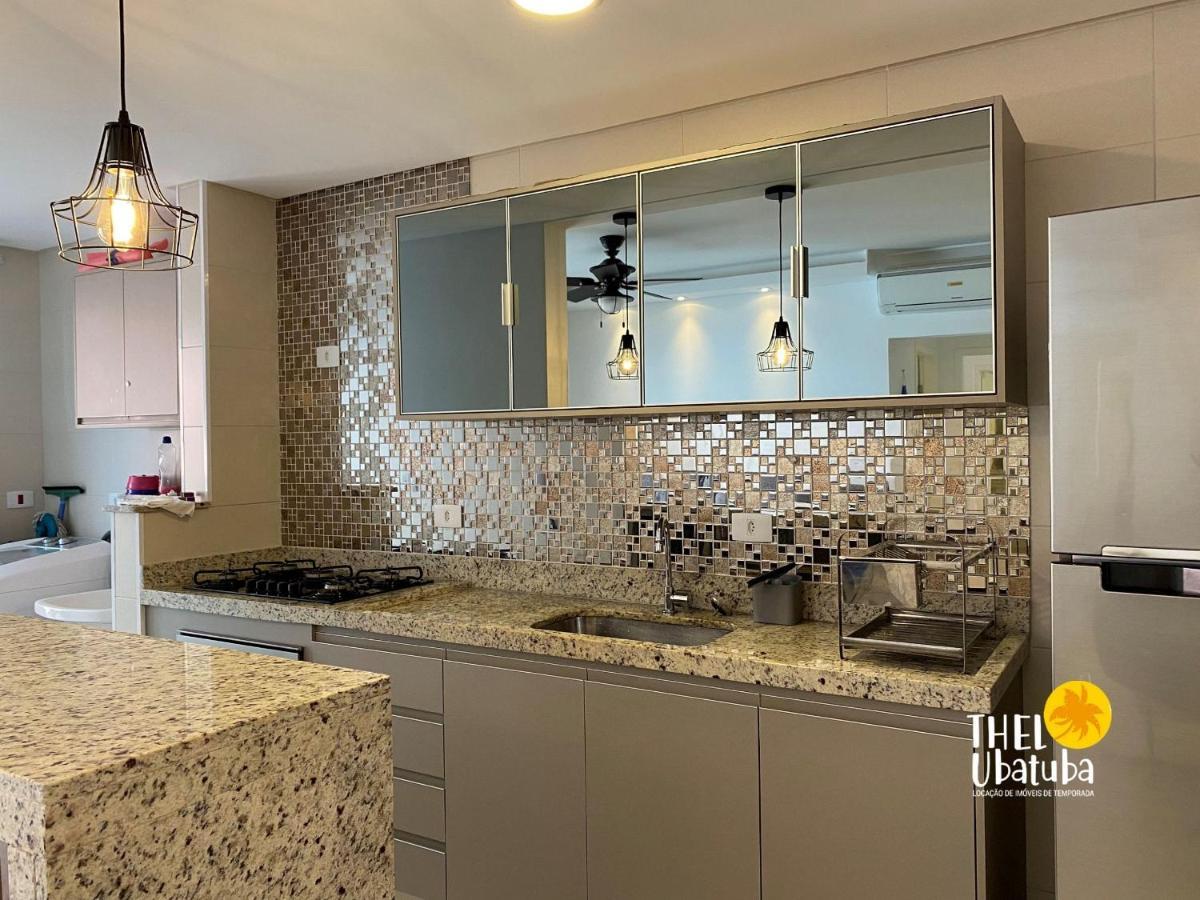 Thel Ubatuba - Apto 28/B, Santorini - Praia Grande 乌巴图巴 外观 照片