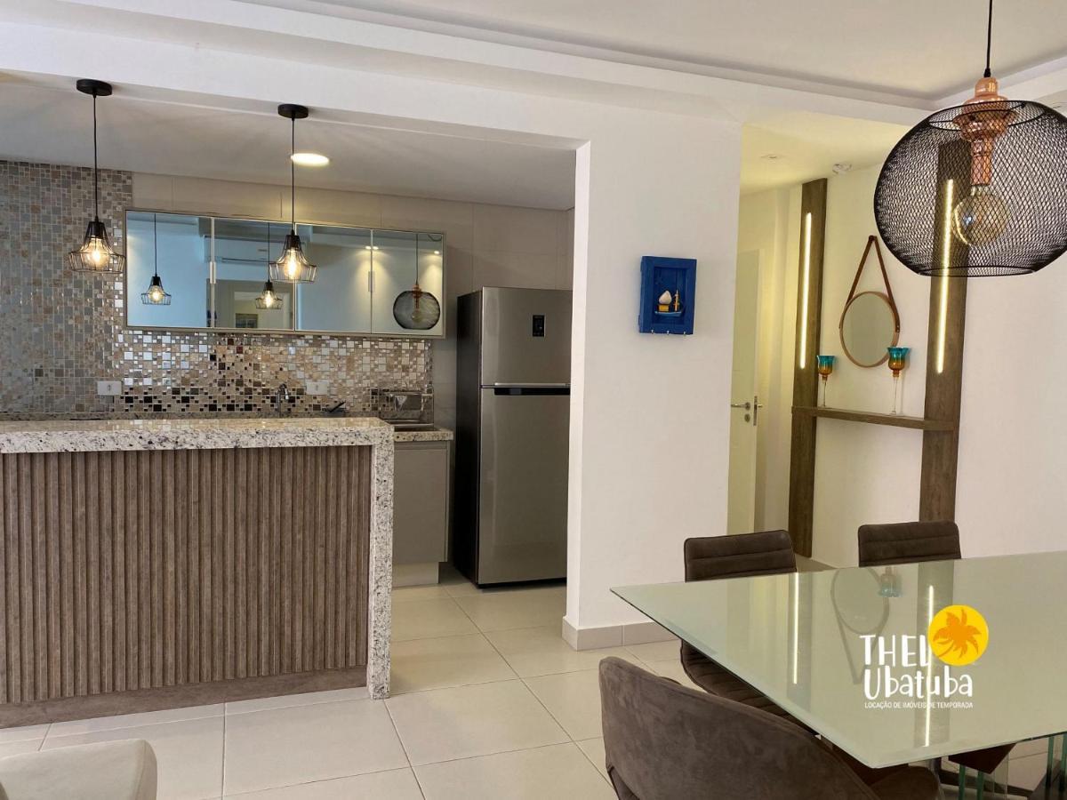Thel Ubatuba - Apto 28/B, Santorini - Praia Grande 乌巴图巴 外观 照片