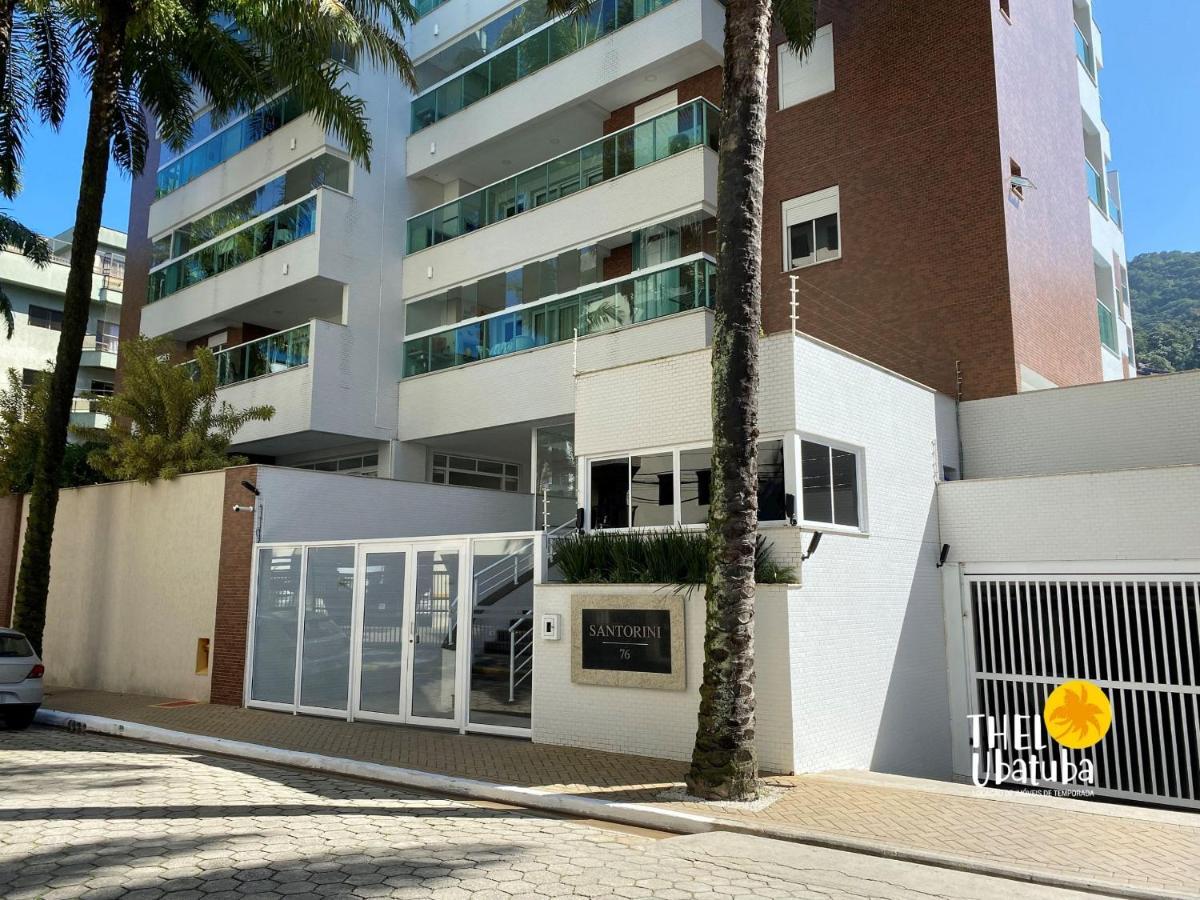 Thel Ubatuba - Apto 28/B, Santorini - Praia Grande 乌巴图巴 外观 照片