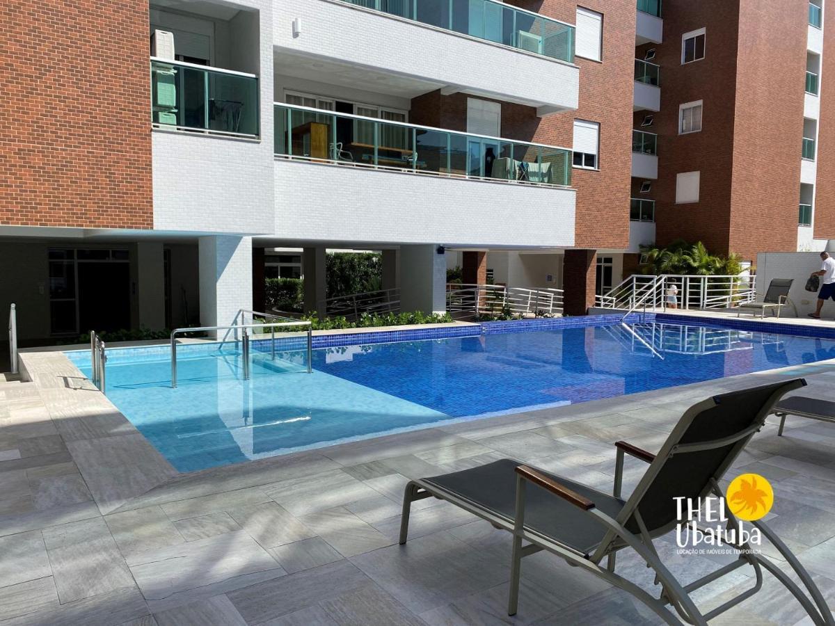 Thel Ubatuba - Apto 28/B, Santorini - Praia Grande 乌巴图巴 外观 照片