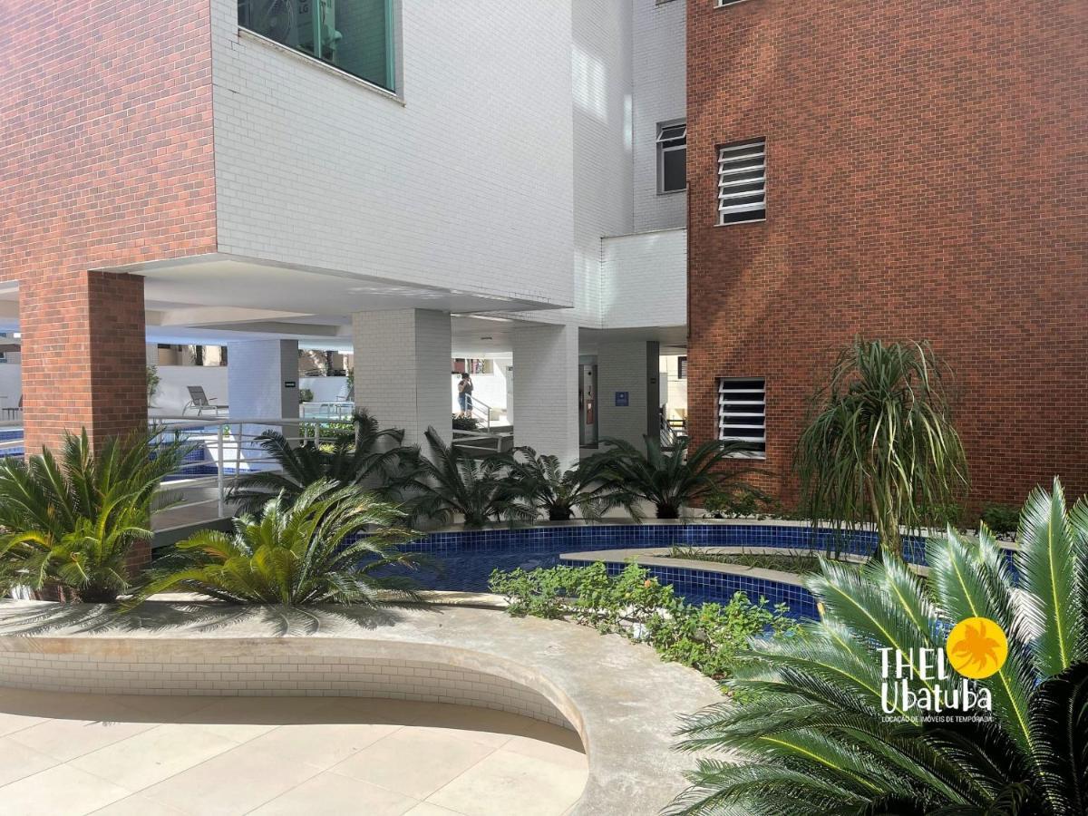 Thel Ubatuba - Apto 28/B, Santorini - Praia Grande 乌巴图巴 外观 照片