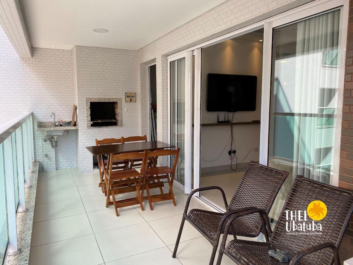 Thel Ubatuba - Apto 28/B, Santorini - Praia Grande 乌巴图巴 外观 照片